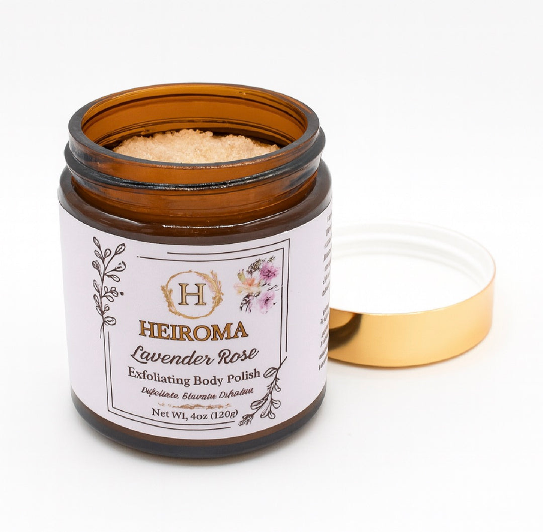 Lavender Rose Exfoliating Body Polish (4oz)