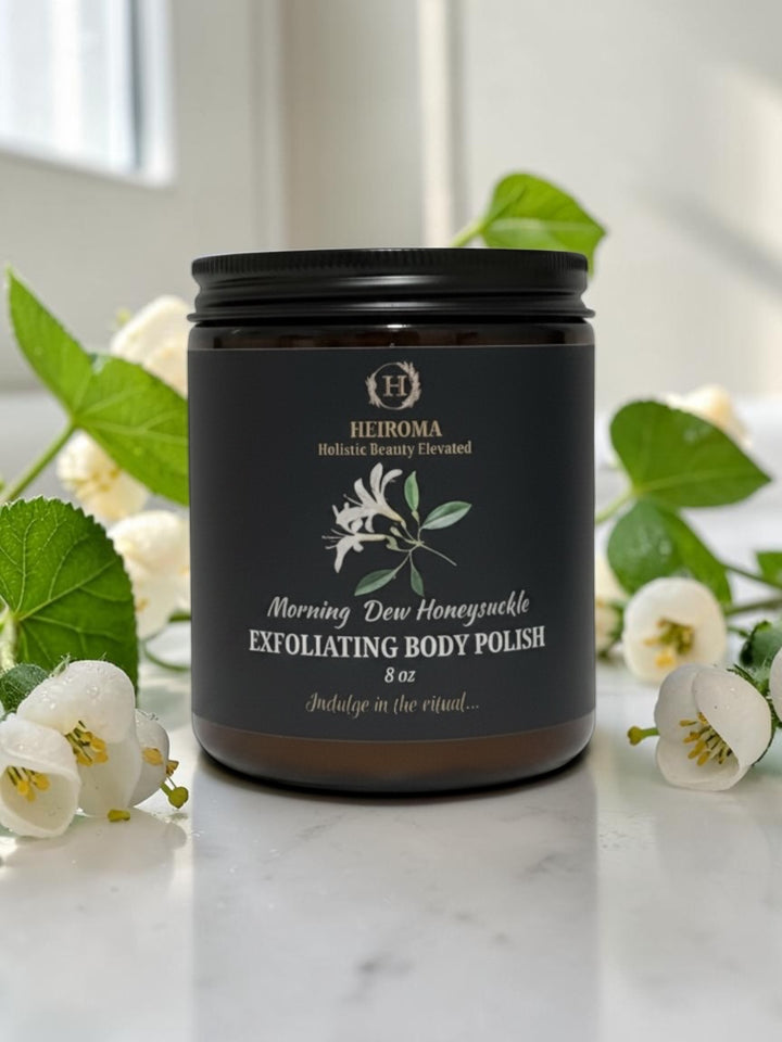 Morning Dew Honeysuckle Exfoliating Body Polish (8oz)